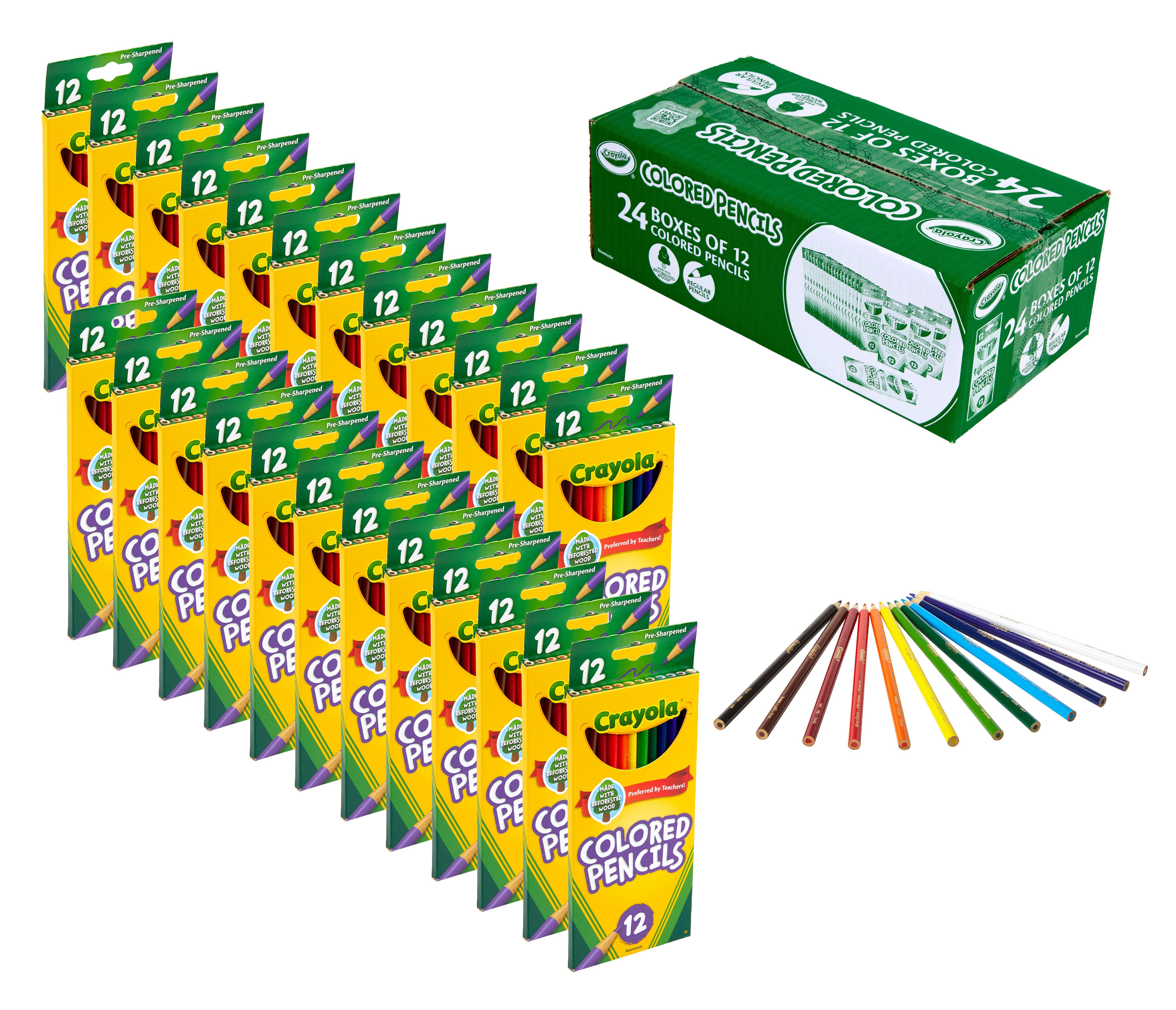 Crayola 12ct Colored Pencil Bulk Pack||B2B Web Taxonomy>>SHOP OUR PRODUCTS>>MATH>>GRAPHING 2162054
